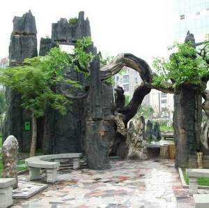 蘭州生態園假山工程